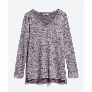 Cute 41 Hawthorn Top…purple “heathered”